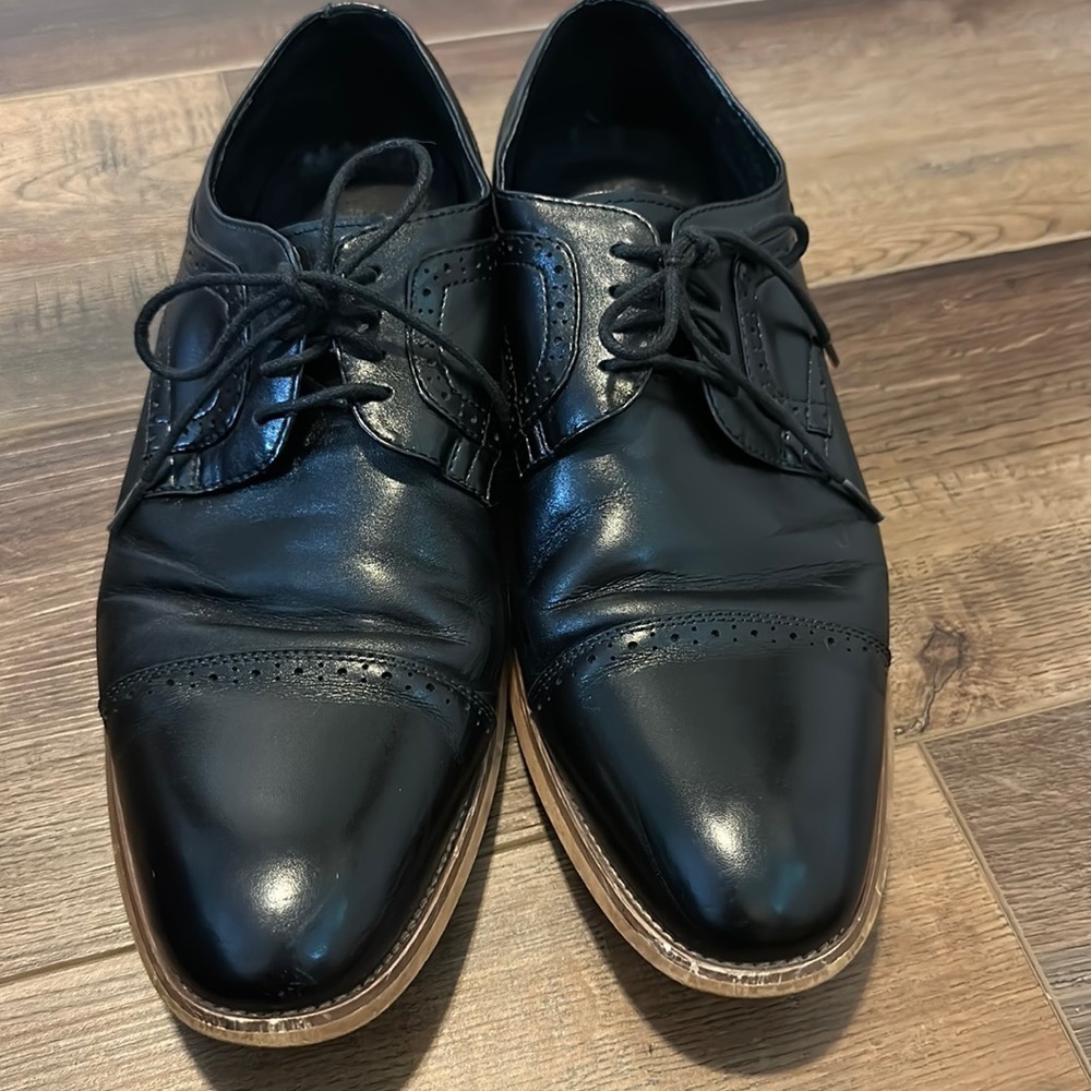 STACY ADAMS DICKENSON DRESS SHOES black size 10
